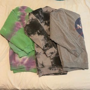 Bundle of 3 Unisex Hoodies